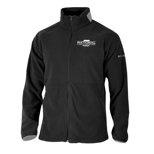 Columbia Black Everest Ridge Fleece Full Zip Jacket-