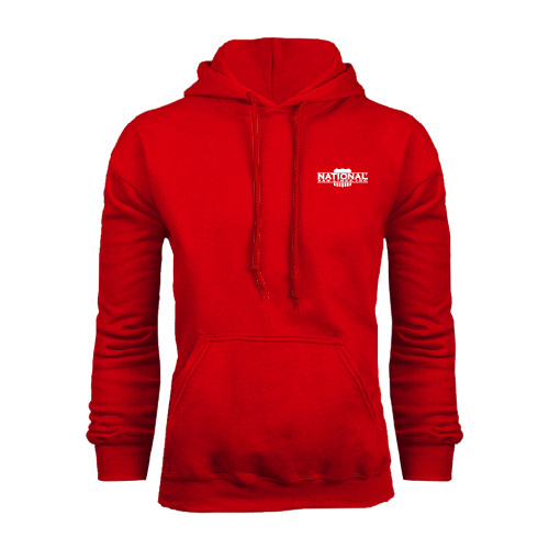 Red Fleece Hoodie-