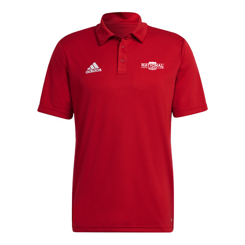 Adidas Red Entrada Polo-