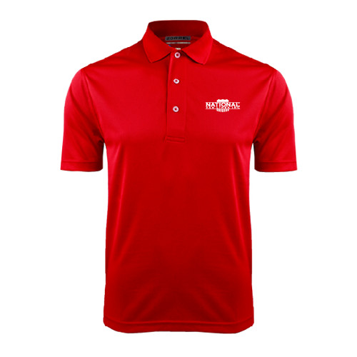 Red Dry Mesh Polo-