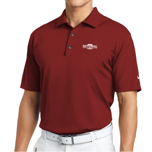Nike Cardinal Tech Basic Dri Fit Polo-