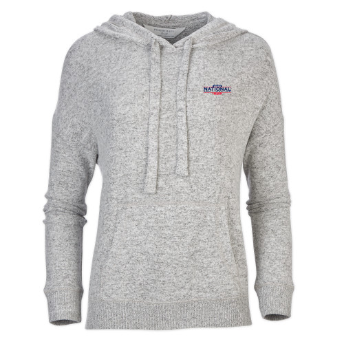 Boxercraft Womens Oxford Grey Heather Cuddle Soft Hoodie-