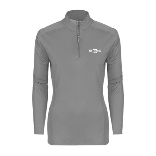 Syntrel Womens Platinum Interlock 1/4 Zip-