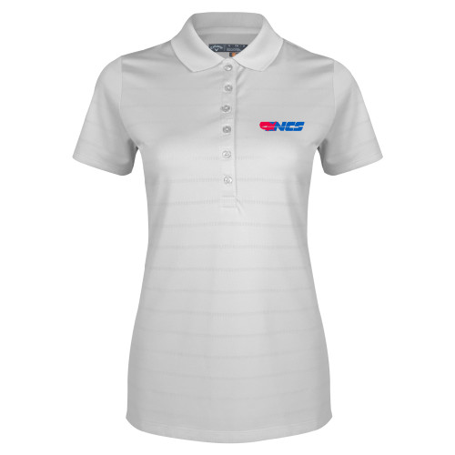 Callaway Womens White Opti Vent Polo-NCS