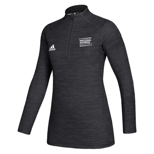 Adidas Womens Black Game Mode 1/4 Zip-National Express