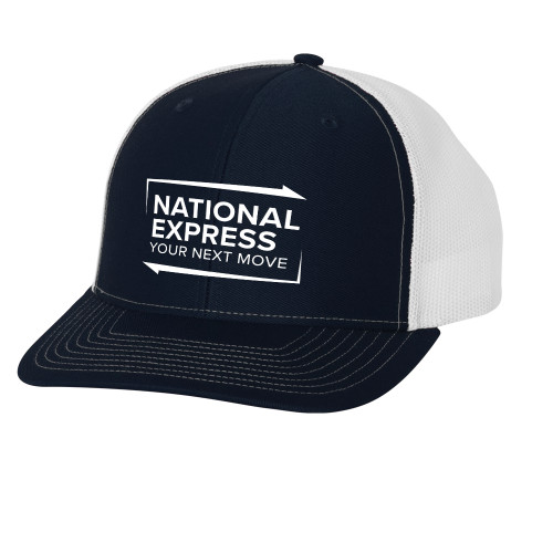 Richardson Navy/White Trucker Hat-National Express