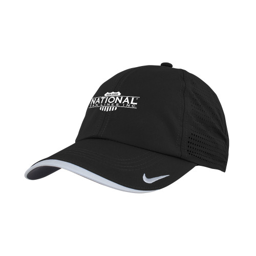 Nike Black Dri Fit Perforated Hat-