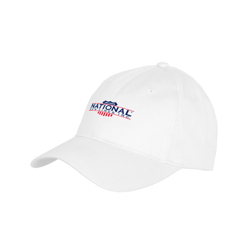 Youth White Pro Style Hat-