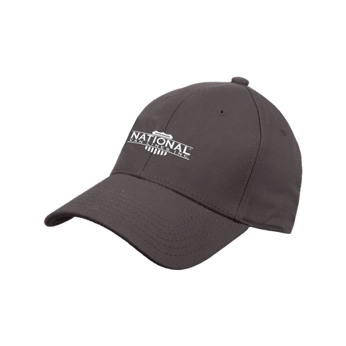 Charcoal Structured Adjustable Pro Style Hat-