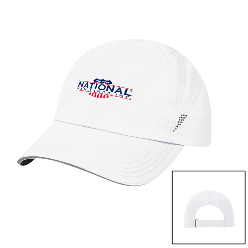 White Performance Cap-