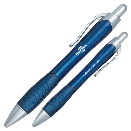 Metallic Mykonos Navy Pen-National Van Lines Inc