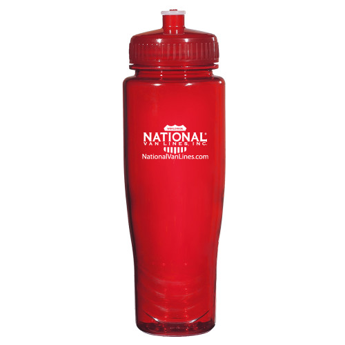 Spectrum Red Sport Bottle 28oz-