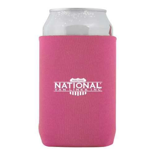 Neoprene Hot Pink Can Holder-