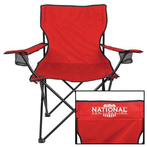 Deluxe Red Captains Chair-