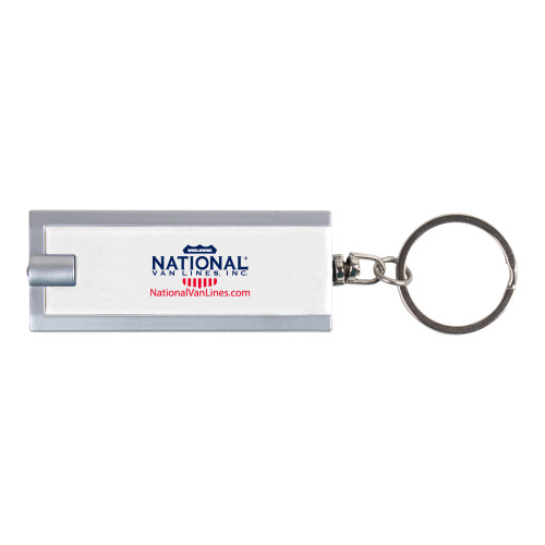 Turbo White Flashlight Key Holder-