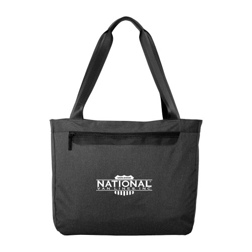 Executive Graphite Heather Laptop Tote-