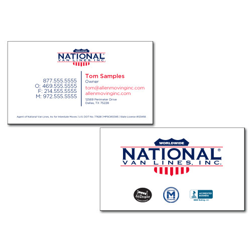 Staff Business Cards-