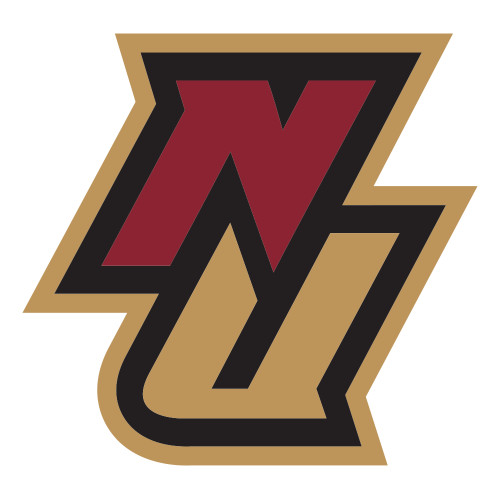 Large Decal-NU, 12 inches tall