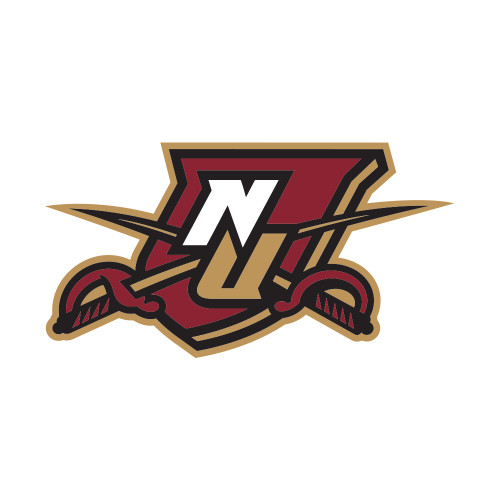 Small Decal-NU Shield, 6 inches wide