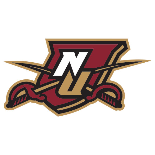 Extra Large Decal-NU Shield, 18 inches wide