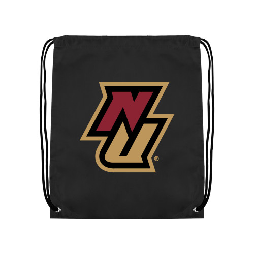 Black Drawstring Backpack-NU