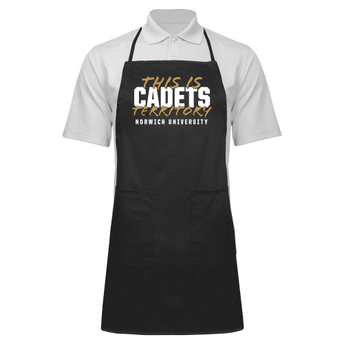 Full Length Black Apron-Norwich - This is Cadets Territory