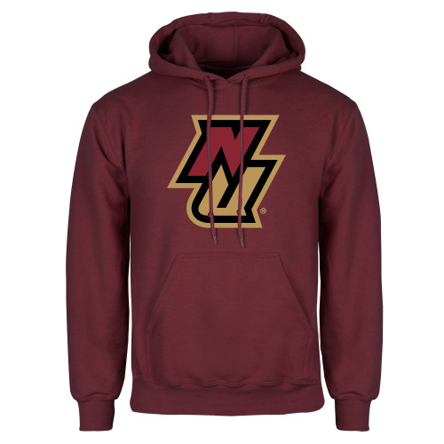 Maroon Fleece Hoodie-NU