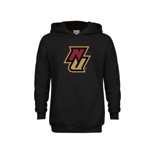 Youth Black Fleece Hoodie-NU