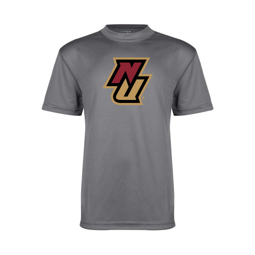 Youth Performance Grey Concrete Tee-NU
