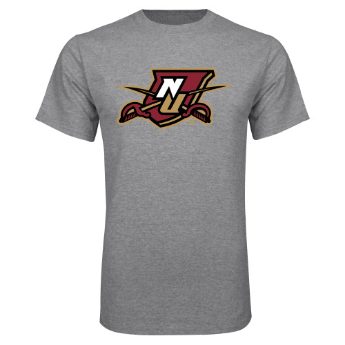 Grey T Shirt-NU Shield