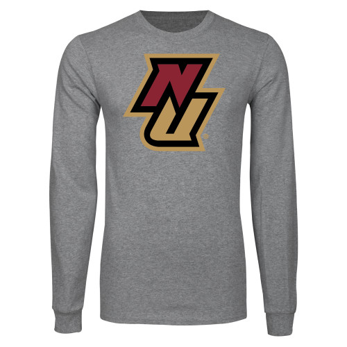 Grey Long Sleeve T Shirt-NU