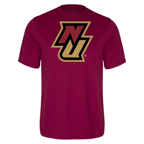 Maroon Performance Tee-NU