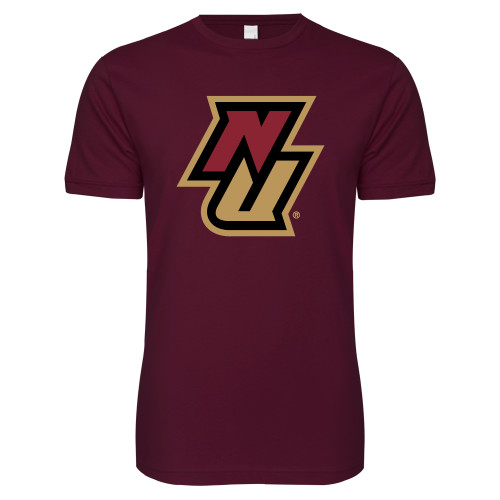 Next Level Maroon SoftStyle T Shirt-NU