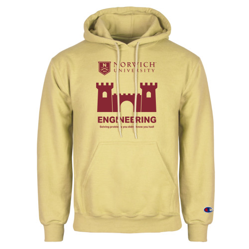  Champion Vegas Gold Fleece Hoodie - Engineering Norwich