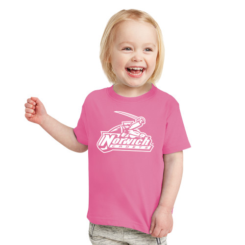 Toddler Fuchsia T Shirt-Primary Mark