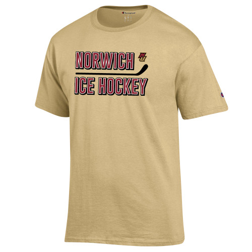 Champion Vegas Gold T Shirt-Norwich Ice Hockey