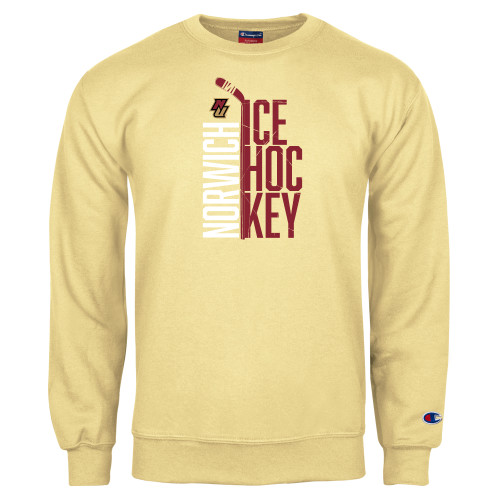 Champion Vegas Gold Fleece Crew-Stacked Ice Hockey
