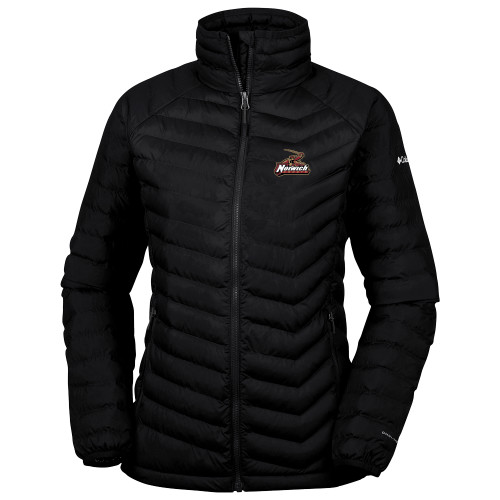 Columbia Womens Black Powder Lite Jacket-Primary Mark