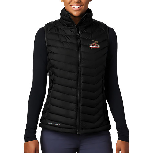 Columbia Womens Black Powder Lite Vest-Primary Mark