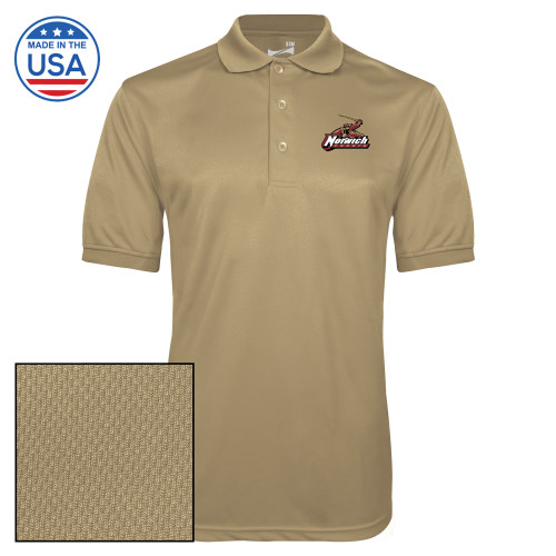Vegas Gold Dry Mesh Polo-Primary Mark