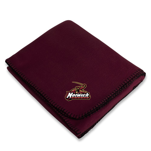Maroon Arctic Fleece Blanket-Primary Mark