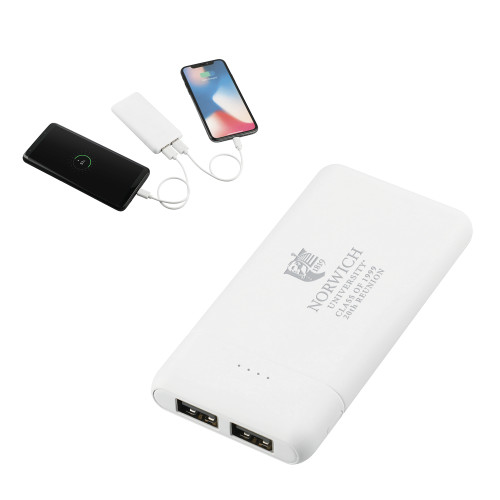 Tilt High Density 5000 mAh Power Bank-Institutional logo with Class of 1999 20th Reunion Engraved