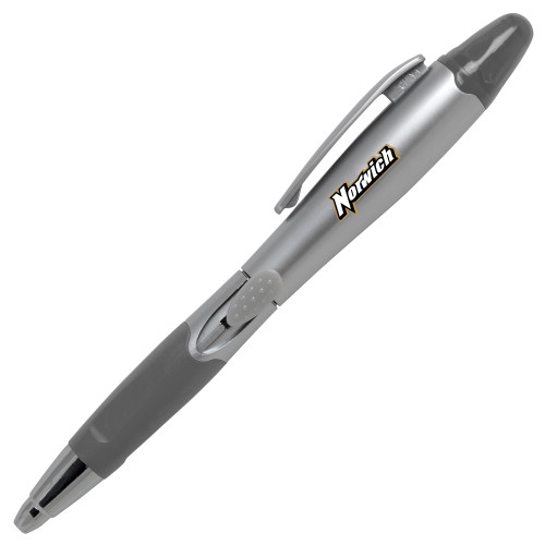 Silver/Silver Blossom Pen/Highlighter-Norwich