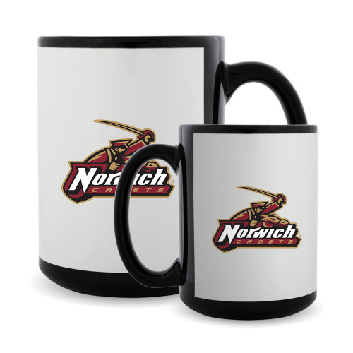 Full Color Black Mug 15oz-Primary Mark