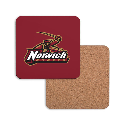 Hardboard Coaster w/Cork Backing-Primary Mark