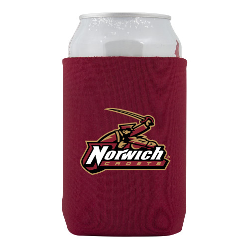 Neoprene Maroon Can Holder-Primary Mark