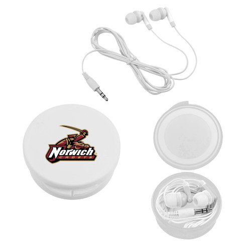 Ear Buds in White Case-Primary Mark