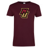 Thumbnail image for  Womens Maroon Short Sleeve Tee
