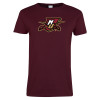 Thumbnail image for  Womens Maroon Short Sleeve Tee