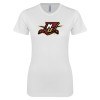 Thumbnail image for  Next Level Womens White Boyfriend Tee
